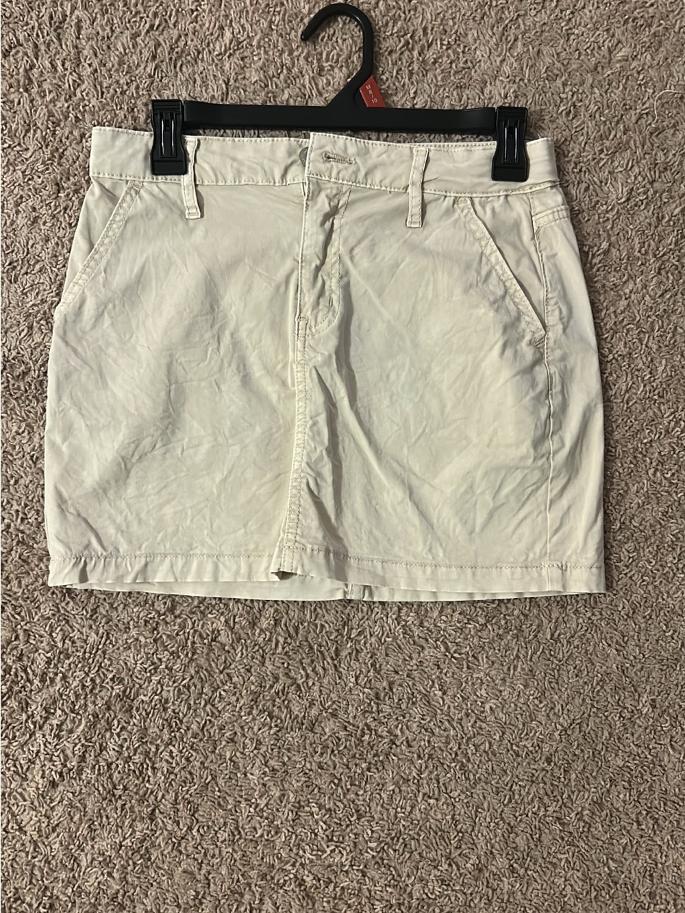 Cat & Jack Cream/Off-White Kids Skirt